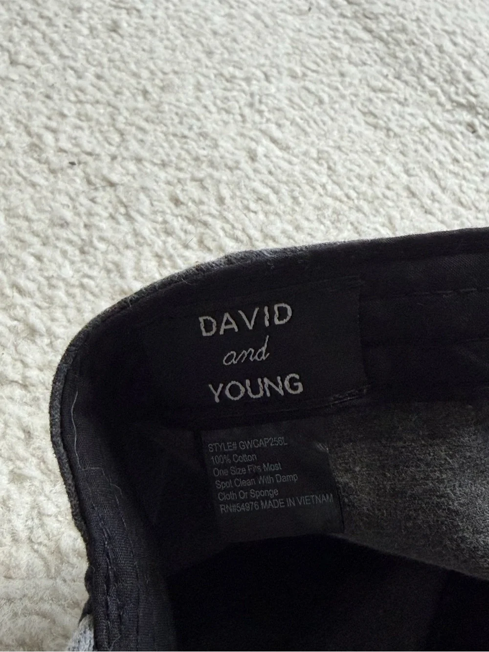 David and Young stylish gray